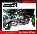 650 VERSYS АУСПУХ Kawasaki Гърне Ауспух Спортен ауспух Заглушител Изпускателна система Ауспуси Накрайник от карбон HP1 2015 - 2018 Dominator 5