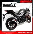 ауспух заглушител DOMINATOR GP1 подходящо за мотоциклет Yamaha YZF R3 2015 - 2018 3
