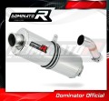 ауспух заглушител DOMINATOR овален подходящо за мотоциклет Yamaha YBR 250  2