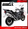 ауспух заглушител DOMINATOR овален подходящо за мотоциклет Triumph TIGER EXPLORER 1200 2012 - 2015 3