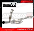 decat среден ауспух DOMINATOR Mid Pipe подходящо за мотоциклет DL 1000 V-Strom 2014 - 2016 2