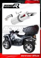 ауспух заглушител DOMINATOR кръгъл подходящо за мотоциклет Cf moto X8 Terralander 800 V Twin 2012 - 2016