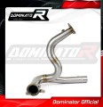 decat среден ауспух DOMINATOR Mid Pipe подходящо за мотоциклет ETV 1200 Caponord 2013 - 2016 2