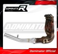 decat среден ауспух DOMINATOR Mid Pipe подходящо за мотоциклет Ninja H2 SX 2018 - 2020 6
