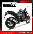 ауспух заглушител DOMINATOR хомологиран кръгъл подходящо за мотоциклет CB 600F HORNET 2007 - 2013 2