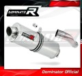 ауспух заглушител DOMINATOR хомологиран овален подходящо за мотоциклет CB 600F HORNET 2007 - 2013