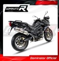 ауспух заглушител DOMINATOR овален подходящо за мотоциклет Triumph TIGER 800 XC XR 2011 - 2014 4