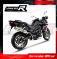 ауспух заглушител DOMINATOR кръгъл подходящо за мотоциклет Triumph TIGER 800 XC XR 2015 - 2017 4