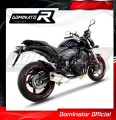 CB 600F HORNET PC41 Изпускателен елиминатор на катализатор каталитичен конвертор свързваща тръба декат даунпайп 2007 - 2013 DOMINATOR 4