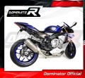 decat среден ауспух DOMINATOR Mid Pipe подходящо за мотоциклет YZF R1 1000 2015 - 2016 3