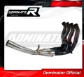 decat среден ауспух DOMINATOR Mid Pipe подходящо за мотоциклет YZF R1 1000 2015 - 2016 4