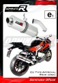 ауспух заглушител DOMINATOR хомологиран овален подходящо за мотоциклет S1000RR 2015 - 2016 3