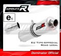 ауспух заглушител DOMINATOR хомологиран кръгъл подходящо за мотоциклет F800S 2006 - 2012