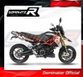 Dorsoduro 900 Ауспух Aprilia Гърне Спортен ауспух Заглушител Карбонов накрайник HP1 2017 - 2020 Dominator 3