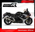 ауспух заглушител DOMINATOR кръгъл подходящо за мотоциклет Suzuki GSXR 1300 Hayabusa 2008 - 2019 4