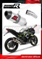 ауспух заглушител DOMINATOR HP3 подходящо за мотоциклет Kawasaki NINJA 125 Z125 2019 - 2023