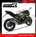 ауспух заглушител DOMINATOR HP3 подходящо за мотоциклет Kawasaki NINJA 125 Z125 2019 - 2023 3