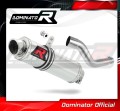 ауспух заглушител DOMINATOR кръгъл подходящо за мотоциклет DR 350 1990 - 1999 2