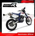 ауспух заглушител DOMINATOR кръгъл подходящо за мотоциклет DR 350 1990 - 1999 3