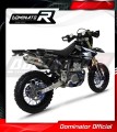 ауспух заглушител DOMINATOR кръгъл подходящо за мотоциклет Suzuki DRZ 400 SM S  3