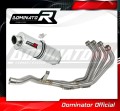 пълна изпускателна система със заглушител DOMINATOR Full System овален подходящо за мотоциклет Yamaha XJ 6N S F 2009 - 2016 2