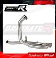 decat среден ауспух DOMINATOR Mid Pipe подходящо за мотоциклет SV 650 2016 - 2023