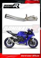 decat среден ауспух DOMINATOR Mid Pipe подходящо за мотоциклет YZF R1 1000 2020 - 2022