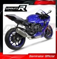 decat среден ауспух DOMINATOR Mid Pipe подходящо за мотоциклет YZF R1 1000 2020 - 2022 3