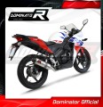 пълна изпускателна система със заглушител DOMINATOR Full System HP3 подходящо за мотоциклет Honda CBR 150 R 2011 - 2016 3