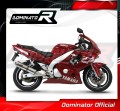 ауспух заглушител DOMINATOR кръгъл подходящо за мотоциклет Yamaha YZF 600 R Thundercat 1996 - 2006 4