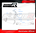 ауспух заглушител DOMINATOR GP1 подходящо за мотоциклет Yamaha YZF 600 R Thundercat 1996 - 2006 5