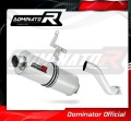 ауспух заглушител DOMINATOR овален подходящо за мотоциклет Honda VFR 750 1990 - 1992 2