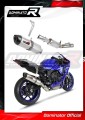 ауспух заглушител DOMINATOR HP1 подходящо за мотоциклет Yamaha YZF R1 1000 RN65 2020 - 2022