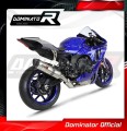 ауспух заглушител DOMINATOR HP1 подходящо за мотоциклет Yamaha YZF R1 1000 RN65 2020 - 2022 3