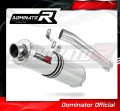 ауспух заглушител DOMINATOR кръгъл подходящо за мотоциклет Honda XRV 750 AFRICA TWIN RD04 1990 - 1992 2