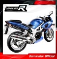 ауспух заглушител DOMINATOR овален подходящо за мотоциклет Suzuki SV 650 S 1999 - 2002 3