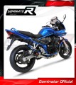 ауспух заглушител DOMINATOR GP1 черен подходящо за мотоциклет Suzuki GSF 650 BANDIT N / S 2005 - 2006