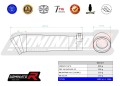 ауспух заглушител DOMINATOR GP2 подходящо за мотоциклет Suzuki SV 650 N 2003 - 2015 2