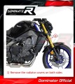 пълна изпускателна система със заглушител DOMINATOR Full System GP3 подходящо за мотоциклет YAMAHA MT 09 2021 - 2023 2