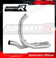decat среден ауспух DOMINATOR Mid Pipe подходящо за мотоциклет SUZUKI SFV 650 GLADIUS 2009 - 2015 2