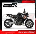 ауспух заглушител DOMINATOR GP1 черен подходящо за мотоциклет KTM 990 SUPER Duke 2005 - 2013 2