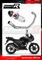 пълна изпускателна система със заглушител DOMINATOR Full System HP3 подходящо за мотоциклет Honda CBF 125 2009 - 2014