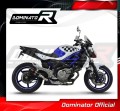 ауспух заглушител DOMINATOR GP черен подходящо за мотоциклет Suzuki SFV 650 GLADIUS 2009 - 2015 2