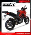 ауспух заглушител DOMINATOR HP3 черен подходящо за мотоциклет Ducati Multistrada 950 / 950 S 2017 - 2020