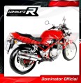 ауспух заглушител DOMINATOR овален подходящо за мотоциклет Suzuki GSF BANDIT 400 1991 - 1995 3