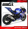 пълна изпускателна система със заглушител DOMINATOR Full System HP1 подходящо за мотоциклет Suzuki GSXR 1000 2017 - 2021 2