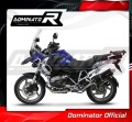 ауспух заглушител DOMINATOR P7 черен подходящо за мотоциклет BMW R1200GS Adventure 2008 - 2009 2