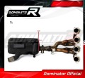 ауспух заглушител DOMINATOR HP3 черен LOW LEVEL подходящо за мотоциклет Suzuki GSXR 750 K8 K9 L0 2008 - 2010 3