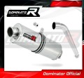 ауспух заглушител DOMINATOR овален подходящо за мотоциклет Honda XL 125 V VARADERO 2007 - 2012 2