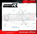 ауспух заглушител DOMINATOR хомологиран HP1 черен подходящо за мотоциклет Kawasaki Z 900 2020 - 2024 2